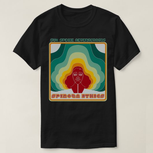 Spinoza Ethics Subspecie Aeternitatis T-shirt (Design voorkant)