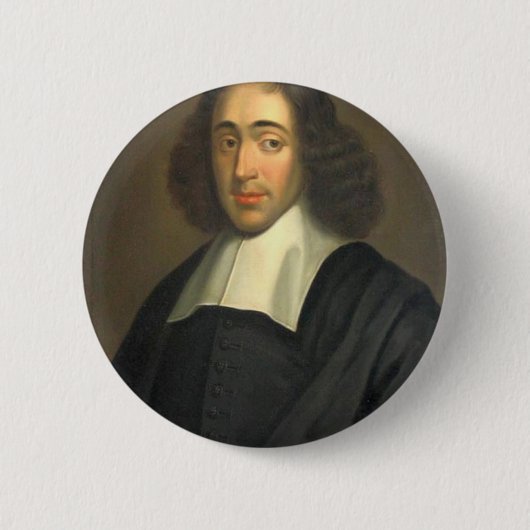 spinoza ronde button 5,7 cm (Voorkant)