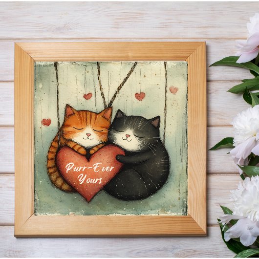 Spint-Ever Yours Kitty Cat Knuffels Poster Wall Ar
