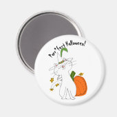 Spint*fect Cat Pumpkin Halloween Magneet (Voorkant / Achterkant)