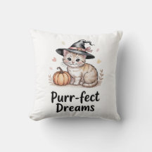 Spint-fect Dreams Schattige Cat met pompoen Hallow
