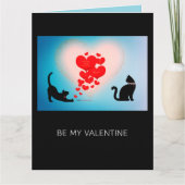 Spint liefde - Cat Valentijn Gift Bag - Be Mind Kaart (Voorkant)