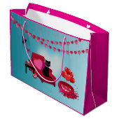 Spint Liefde - Cupido - Kat Gift Bag Groot Cadeauzakje (Achterkant Gekanteld)