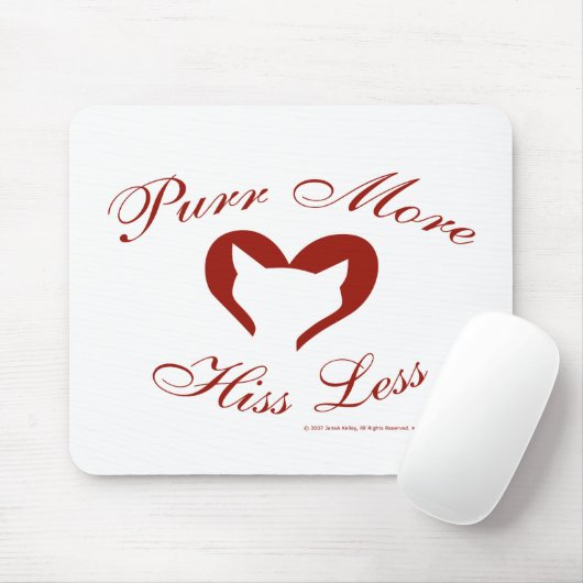 Spint meer, minder Muismat (Met muis)