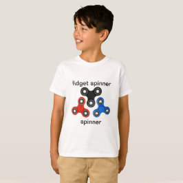 spint-shirt met fidget t-shirt