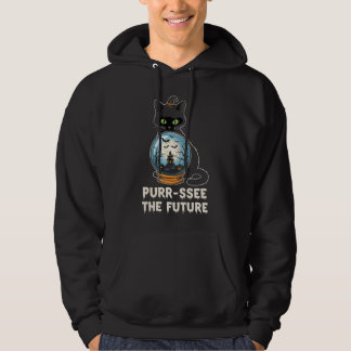 Spint-zie de toekomst - Fortune Teller Cat Hoodie