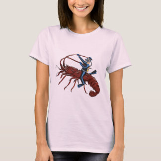 Spiny Lobster Diving met Scuba Diver T-shirt