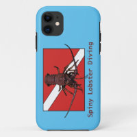 Spiny Lobster Duiken met Diver Down Flag URM