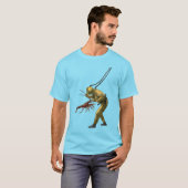 Spiny Lobster en  Helm Diver T-shirt (Voorkant volledig)