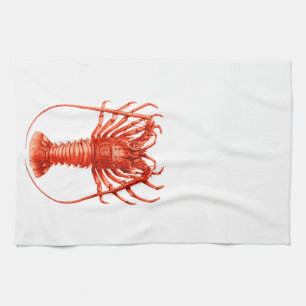 Spiny Lobster Kitchen of Tea Towel Theedoek
