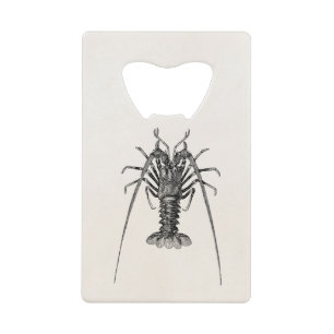  Spiny Lobster Persoonlijke Sjabloon Kredietkaart Flessenopener