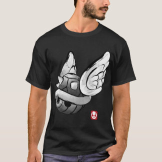 Spiny shell sumi e funny t-shirt