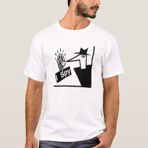 Spion met bom t-shirt