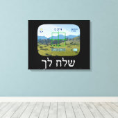 spionnen canvas afdruk (Insitu (Houten vloer))