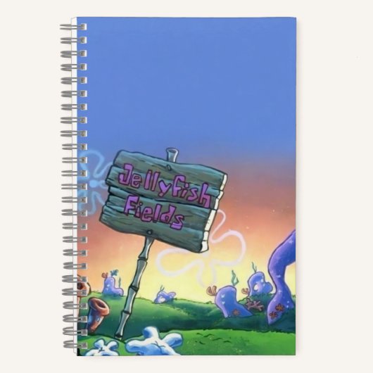 Spiraal Bikini Bottom Notitieboek (Voorkant)