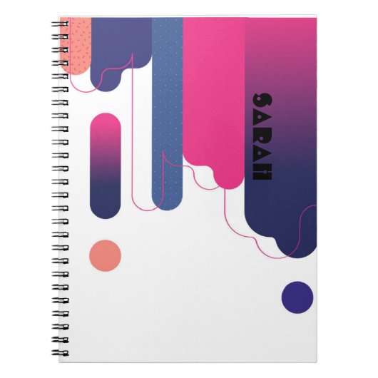 Spiraal Foto Notitieboek BAUHAUS STIPPEN (Voorkant)