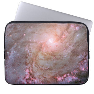 Spiraal Galaxy M83, in brand gestoken met stervorm Laptop Sleeve