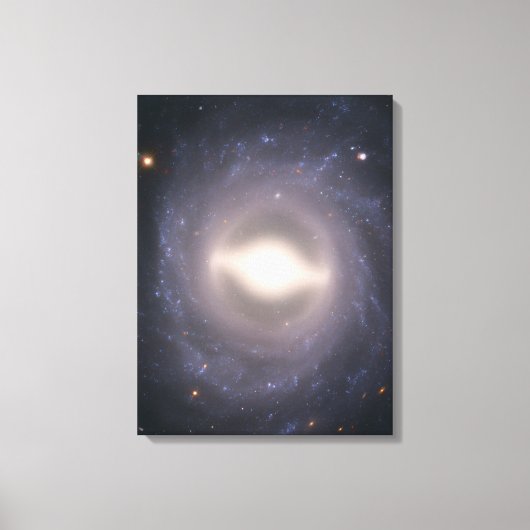Spiraal Galaxy NGC 1015. Canvas Afdruk (Voorkant)