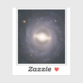Spiraal Galaxy NGC 1015. Sticker (Vel)