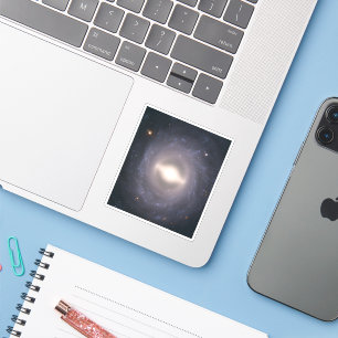Spiraal Galaxy NGC 1015. Sticker