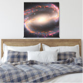 Spiraal Galaxy NGC 1300. Canvas Afdruk (Insitu (Slaapkamer))