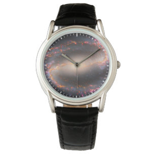 Spiraal Galaxy NGC 1300. Horloge