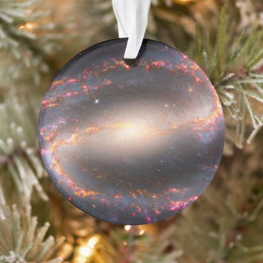 Spiraal Galaxy NGC 1300. Ornament (Boom)