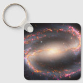 Spiraal Galaxy NGC 1300. Sleutelhanger (Voorkant)