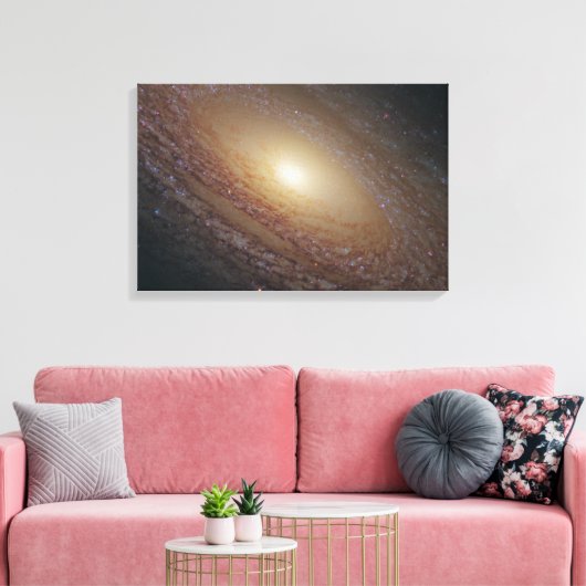 Spiraal Galaxy NGC 2841 Canvas Afdruk (Insitu (Woonkamer))