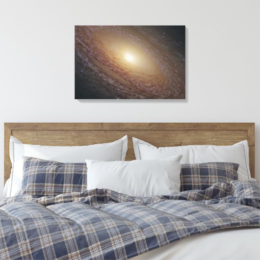 Spiraal Galaxy NGC 2841 Canvas Afdruk (Insitu (Slaapkamer))
