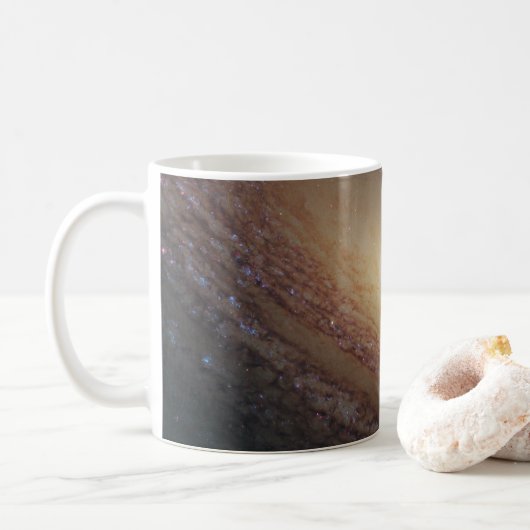 Spiraal Galaxy NGC 2841 Koffiemok (Met donut)