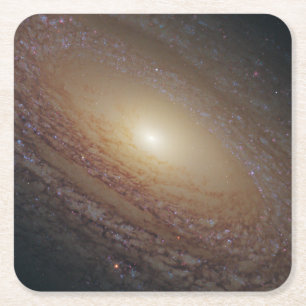 Spiraal Galaxy NGC 2841 Vierkante Kartonnen Onderzetter