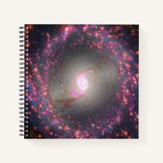 Spiraal Galaxy NGC 3351. Notitieboek (Voorkant)