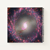 Spiraal Galaxy NGC 3351. Notitieboek (Achterkant)