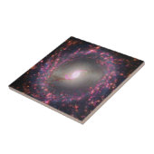 Spiraal Galaxy NGC 3351. Tegeltje (Zijkant)