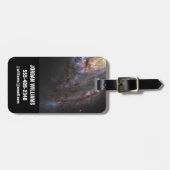 Spiraal Galaxy NGC 3627. Bagagelabel (Voorkant horizontaal)