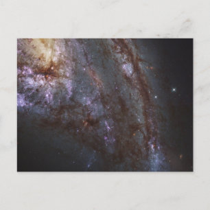 Spiraal Galaxy NGC 3627. Briefkaart