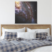 Spiraal Galaxy NGC 3627. Canvas Afdruk (Insitu (Slaapkamer))