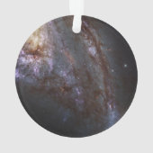 Spiraal Galaxy NGC 3627. Ornament (achterkant)