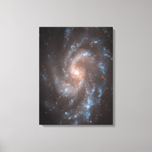 Spiraal Galaxy NGC 5584 Canvas Afdruk