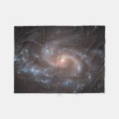 Spiraal Galaxy NGC 5584 Fleece Deken (Voorkant (Horizontaal))