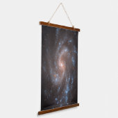 Spiraal Galaxy NGC 5584 Hangend Wandkleed (Gebogen)