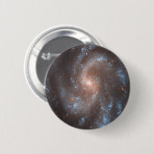 Spiraal Galaxy NGC 5584 Ronde Button 5,7 Cm (Voorkant /achterkant)