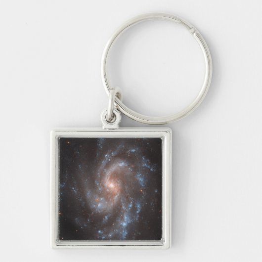 Spiraal Galaxy NGC 5584 Sleutelhanger (Voorkant)