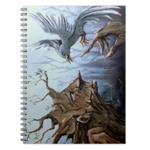 Spiraal notebook - cover door Monika Marzec