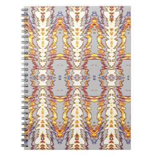 Spiraal Notebook, Levendig meerkleurig trendy ontw Notitieboek