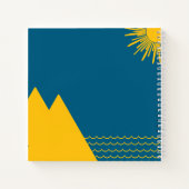 Spiraal Notebook met Natuurpatroon Notitieboek (Achterkant)