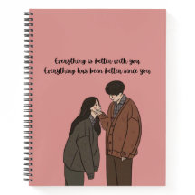 Spiraal Notebook | zelf journaal | cadeaus voor li