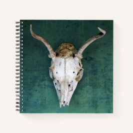 Spiraal Notitieboek Antelope Skull Design