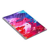 Spiraal Notitieboek, geverfd Notitieboek (Rechterzijde)